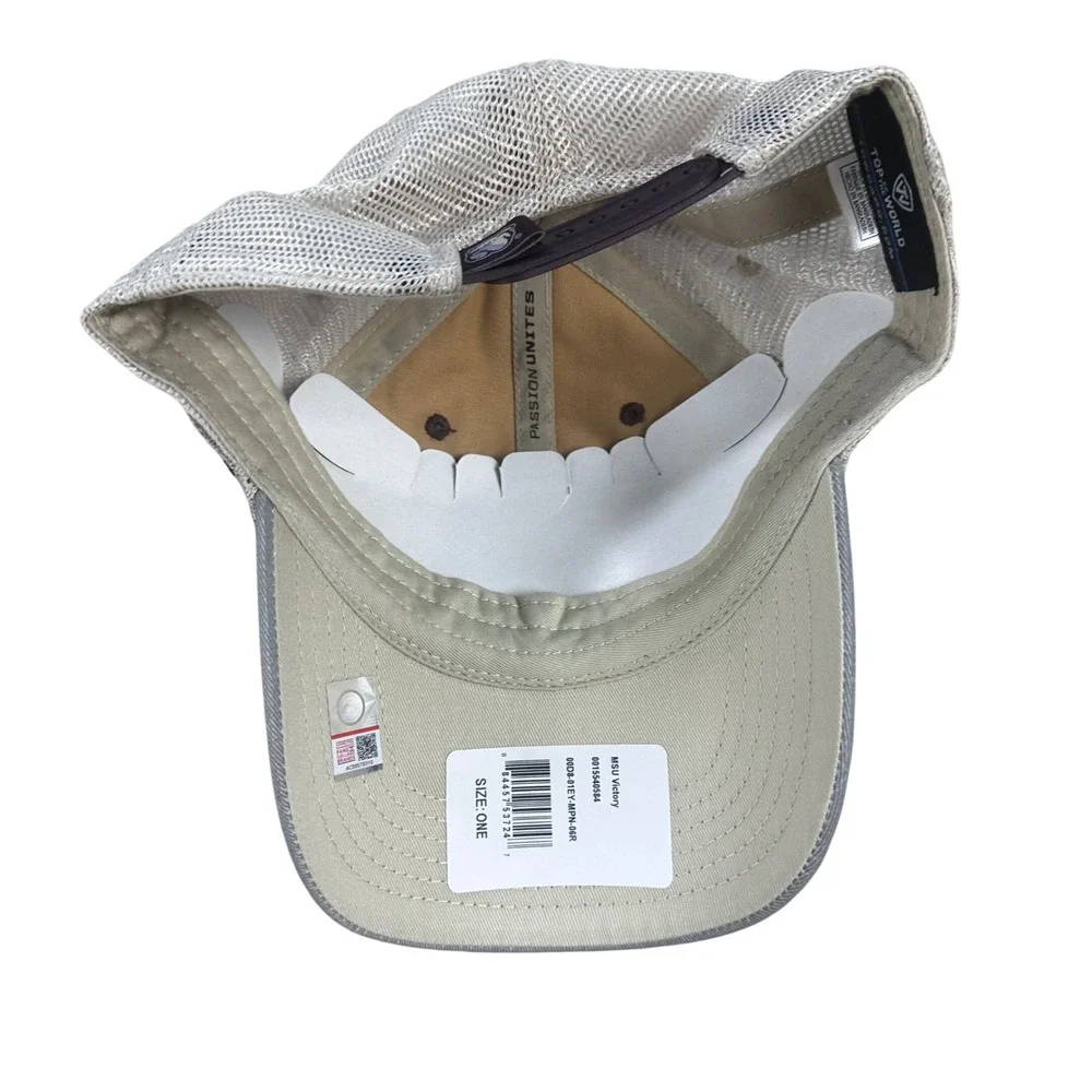 Mississippi State Bulldogs Top of the World Offroad Trucker Snapback Hat Maroon